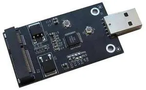 mSATA to USB 2.0 Adapter Converter Board, Portable External mSATA SSD Reader Case for 30*50mm m-SATA Solid State Drives, Plug & Play for Desktop PC mSATA to USB 2.0 Adapter Converter Board, Portable External mSATA SSD Reader Case for 30*50mm m-SATA Solid State Drives, Plug & Play for Desktop PC