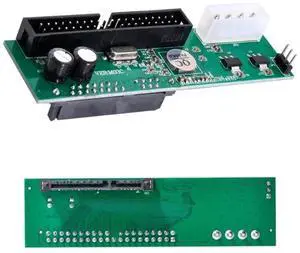 2.5/3.5 Inch SATA HDD to IDE/PATA 44Pin Adapter Converter, SATA to 44Pin PATA Riser Card for Legacy Motherboard Storage Expansion 2.5/3.5 Inch SATA HDD to IDE/PATA 44Pin Adapter Converter, SATA to 44Pin PATA Riser Card for Legacy Motherboard Storage Expansion