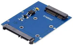 Mini PCI-E mSATA SSD to SATA 3.0 22Pin 2.5 Inch HDD PCBA Adapter Board for PC Laptop Storage Upgrade Mini PCI-E mSATA SSD to SATA 3.0 22Pin 2.5 Inch HDD PCBA Adapter Board for PC Laptop Storage Upgrade