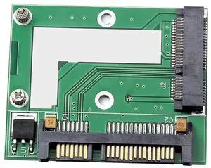 Mini PCI-E mSATA SSD to 2.5 Inch SATA 3.0 6Gbps Adapter Converter Board, Mini PCIe to SATA III Module Card for Desktop PC Storage Upgrade Mini PCI-E mSATA SSD to 2.5 Inch SATA 3.0 6Gbps Adapter Converter Board, Mini PCIe to SATA III Module Card for Desktop PC Storage Upgrade