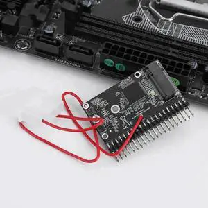 NGFF SATA M.2 SSD to 3.5 Inch 44Pin IDE PATA Adapter Card, Driver-Free 150MB/s M.2 to IDE Converter for Vintage Desktop PC Storage Upgrade Computer Accessory NGFF SATA M.2 SSD to 3.5 Inch 44Pin IDE PATA Adapter Card, Driver-Free 150MB/s M.2 to IDE Converter for Vintage Desktop PC Storage Upgrade Computer Accessory