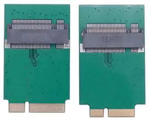 M.2 NGFF SATA SSD Adapter Card, 6+12Pin for 2010-2011 MacBook Air A1369 A1370 & 7+17Pin for 2012 MacBook Air A1465 A1466, Convert Apple Proprietary SSD Slot to Standard M.2 B/B+M Key for PC Storage Up M.2 NGFF SATA SSD Adapter Card, 6+12Pin for 2010-2011 MacBook Air A1369 A1370 & 7+17Pin for 2012 MacBook Air A1465 A1466, Convert Apple Proprietary SSD Slot to Standard M.2 B/B+M Key for PC Storage Up