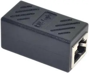 Shielded CAT6 RJ45 Female to Female Coupler, Ethernet LAN Cable Extension Adapter for RJ45 Network Wire Connection Shielded CAT6 RJ45 Female to Female Coupler, Ethernet LAN Cable Extension Adapter for RJ45 Network Wire Connection