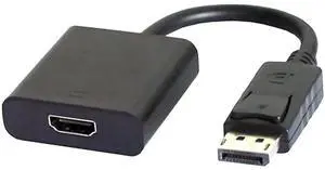 Gold-Plated DisplayPort Male to HDMI Female Adapter, DP to HDMI Converter for Laptops Desktops Monitors Projectors Gold-Plated DisplayPort Male to HDMI Female Adapter, DP to HDMI Converter for Laptops Desktops Monitors Projectors