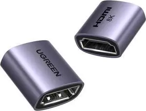 2 Pack Grey UGREEN HDMI 2.1 Female to Female Coupler, 48Gbps 8K@60Hz 4K@240Hz HDR eARC HDMI Extension Connector for HDTV Roku Stick Chromecast Laptop PC Switch 2 2 Pack Grey UGREEN HDMI 2.1 Female to Female Coupler, 48Gbps 8K@60Hz 4K@240Hz HDR eARC HDMI Extension Connector for HDTV Roku Stick Chromecast Laptop PC Switch 2
