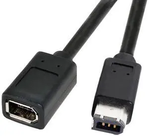 20cm IEEE 1394a Firewire 400 Extension Cable, 6Pin Male to 6Pin Female Cord for Video Capture Cards, DV Cameras 20cm IEEE 1394a Firewire 400 Extension Cable, 6Pin Male to 6Pin Female Cord for Video Capture Cards, DV Cameras