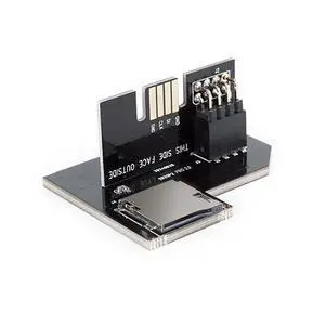 AJMRTC SD2SP2 Pro TF Micro SD Card Reader Adapter Compatible with Nintendo GameCube NGC Serial Port 2 SP2 Memory Card Loader Mod for GC Console AJMRTC SD2SP2 Pro TF Micro SD Card Reader Adapter Compatible with Nintendo GameCube NGC Serial Port 2 SP2 Memory Card Loader Mod for GC Console