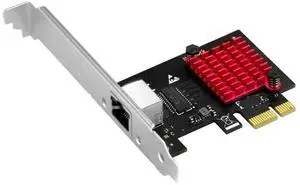 1Gbps PCIE X1 Gigabit Network Card, RTL8111H Chip Single RJ45 Port PCI Express LAN NIC 10/100/1000Mbps Ethernet Adapter for Desktop PC 1Gbps PCIE X1 Gigabit Network Card, RTL8111H Chip Single RJ45 Port PCI Express LAN NIC 10/100/1000Mbps Ethernet Adapter for Desktop PC