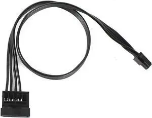 40cm Type3 Mini 4 Pin to 2 SATA Power Cable, ATX Mini 4P to Dual SATA SSD Power Cord Compatible with Lenovo M410 M415 M425 B415 M610 M710 M4200R Motherboard 40cm Type3 Mini 4 Pin to 2 SATA Power Cable, ATX Mini 4P to Dual SATA SSD Power Cord Compatible with Lenovo M410 M415 M425 B415 M610 M710 M4200R Motherboard