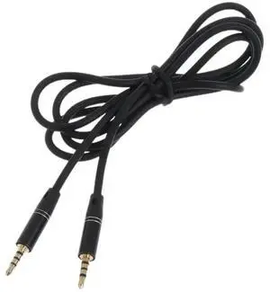 4 Pole TRRS 2.5mm Male to Male Audio Aux Cable, 2.5 Jack Stereo Headphone Audio Connector Cord 4 Pole TRRS 2.5mm Male to Male Audio Aux Cable, 2.5 Jack Stereo Headphone Audio Connector Cord