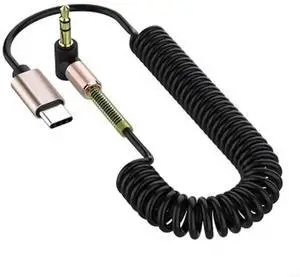 USB-C Male to 3.5mm Female TRRS AUX Audio Adapter Cable, USB Type-C to Headphone Jack Converter Cord for Car Speakers & Wired Headsets USB-C Male to 3.5mm Female TRRS AUX Audio Adapter Cable, USB Type-C to Headphone Jack Converter Cord for Car Speakers & Wired Headsets