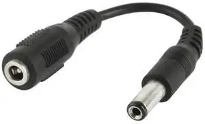 12cm DC Power Adapter Cable, 5.5x2.5mm Male Barrel Plug to 3.5mm Female Jack Converter Cord 12cm DC Power Adapter Cable, 5.5x2.5mm Male Barrel Plug to 3.5mm Female Jack Converter Cord