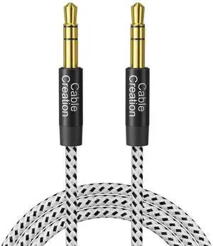 3FT 0.9M 3.5mm Male to Male Stereo Aux Audio Cable, 1/8 Inch Aux Cord for Car, Headphones, Speaker, Tablet, Laptop, Android & Smartphones, Black 3FT 0.9M 3.5mm Male to Male Stereo Aux Audio Cable, 1/8 Inch Aux Cord for Car, Headphones, Speaker, Tablet, Laptop, Android & Smartphones, Black