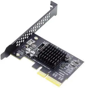 PCIe 4X USB 3.2 Gen2x2 Expansion Card, 20Gbps Internal Type-E Front Panel Header PCI Express Adapter for Desktop PC Motherboard PCIe 4X USB 3.2 Gen2x2 Expansion Card, 20Gbps Internal Type-E Front Panel Header PCI Express Adapter for Desktop PC Motherboard