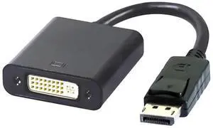 Gold-Plated DisplayPort Male to DVI Female Adapter, DP to DVI Digital Video Converter for PC, Laptop, Monitor and Projector Gold-Plated DisplayPort Male to DVI Female Adapter, DP to DVI Digital Video Converter for PC, Laptop, Monitor and Projector