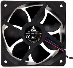 Delta NFB10512HF 10532 DC12V 0.39A 3-Wire Cooling Fan, 105×105×32mm Dedicated Replacement Fan for Projectors Delta NFB10512HF 10532 DC12V 0.39A 3-Wire Cooling Fan, 105×105×32mm Dedicated Replacement Fan for Projectors