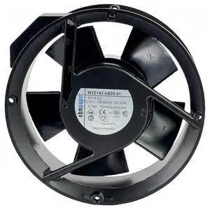 EBM PAPST W2E143-AB09-01 High Temperature Axial Fan 172×172×51mm 230V 24/30W Industrial Cabinet Cooling Fan EBM PAPST W2E143-AB09-01 High Temperature Axial Fan 172×172×51mm 230V 24/30W Industrial Cabinet Cooling Fan