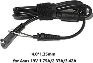 1.5m DC 4.0×1.35mm Power Charging Cable, Replacement DC Cord for ASUS UX21A UX31A UX32A UX32V Laptops 1.5m DC 4.0×1.35mm Power Charging Cable, Replacement DC Cord for ASUS UX21A UX31A UX32A UX32V Laptops