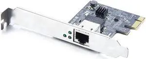 PCIe 2.1 x1 2.5GBase-T Ethernet Adapter, Realtek RTL8125 Chip Single RJ45 2500Mbps LAN Card for Windows Server & Linux Systems PCIe 2.1 x1 2.5GBase-T Ethernet Adapter, Realtek RTL8125 Chip Single RJ45 2500Mbps LAN Card for Windows Server & Linux Systems