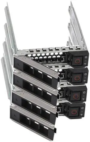 4 Pack 2.5 Inch HDD SSD Tray Caddy DXD9H 0DXD9H Compatible with Dell PowerEdge 14G Servers R440 R640 R740 R740xd R840 R940 R6415 R7415 R7425 4 Pack 2.5 Inch HDD SSD Tray Caddy DXD9H 0DXD9H Compatible with Dell PowerEdge 14G Servers R440 R640 R740 R740xd R840 R940 R6415 R7415 R7425