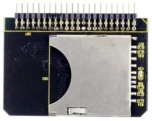 SD to 44-Pin IDE Adapter Card, Laptop 2.5" HDD IDE 44Pin Male Converter Supports SDHC & SDXC Memory Cards SD to 44-Pin IDE Adapter Card, Laptop 2.5" HDD IDE 44Pin Male Converter Supports SDHC & SDXC Memory Cards