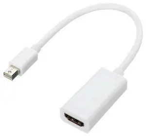 Mini DP to HDMI Female Audio Video Adapter, Mini DisplayPort Converter Compatible with 2011-2015 Laptops Mini DP to HDMI Female Audio Video Adapter, Mini DisplayPort Converter Compatible with 2011-2015 Laptops