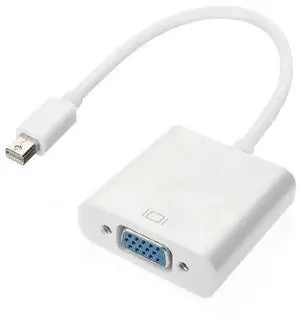 Mini DisplayPort to VGA Adapter Cable, 1080P@60Hz MDP to VGA Converter for Laptops, Monitors & Projectors Mini DisplayPort to VGA Adapter Cable, 1080P@60Hz MDP to VGA Converter for Laptops, Monitors & Projectors