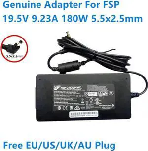 180W AC Power Adapter FSP180-AJBN3, 19.5V 9.23A DC 5.5x2.5mm Charger for MAG-15 XNE15E19 EG-LP5-BK Gaming Laptops 180W AC Power Adapter FSP180-AJBN3, 19.5V 9.23A DC 5.5x2.5mm Charger for MAG-15 XNE15E19 EG-LP5-BK Gaming Laptops