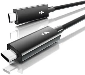 0.7M Thunderbolt 3 USB-C to USB-C Cable 40Gbps 100W Charging Support 5K/4K@60Hz 0.7M Thunderbolt 3 USB-C to USB-C Cable 40Gbps 100W Charging Support 5K/4K@60Hz