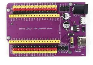 NodeMCU-32S ESP32 Development Board TYPE-C & Micro USB Dual Port WiFi Bluetooth GPIO Expansion Module NodeMCU-32S ESP32 Development Board TYPE-C & Micro USB Dual Port WiFi Bluetooth GPIO Expansion Module