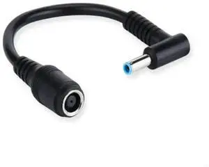 DC 7.4x5.0mm Female to 4.5x3.0mm Male Laptop Power Conversion Cable for HP Touch 15/17 DC 7.4x5.0mm Female to 4.5x3.0mm Male Laptop Power Conversion Cable for HP Touch 15/17