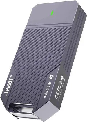 USB4 40Gbps M.2 NVMe 2280 SSD Enclosure Model TB-2464 PRO, Type-C External Solid State Drive Case Compatible with Thunderbolt 3/4, USB 3.2/3.1/3.0 USB4 40Gbps M.2 NVMe 2280 SSD Enclosure Model TB-2464 PRO, Type-C External Solid State Drive Case Compatible with Thunderbolt 3/4, USB 3.2/3.1/3.0