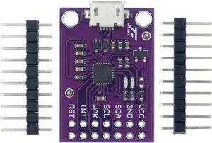 CP2112 Evaluation Kit USB to SMBus I2C Communication Debug Board, Micro USB 2.0 Interface Compatible with CCS811 Gas Sensor Module CP2112 Evaluation Kit USB to SMBus I2C Communication Debug Board, Micro USB 2.0 Interface Compatible with CCS811 Gas Sensor Module