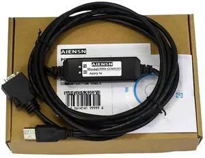 Servo Drive Debug Download Cable, Compatible with Omron R88A-CCW002P2 for OMNUC-W Series Servo Parameter Upload & Online Monitoring Servo Drive Debug Download Cable, Compatible with Omron R88A-CCW002P2 for OMNUC-W Series Servo Parameter Upload & Online Monitoring