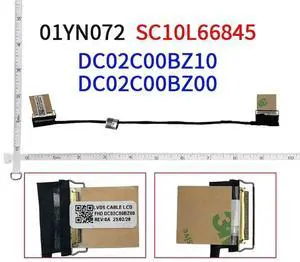 LCD LVDS LED Video Screen Flex Cable Replacement Compatible with Lenovo ThinkPad A285 X280, OEM P/N DC02C00BZ00 DC02C00BZ10 SC10L66845 01YN072 LCD LVDS LED Video Screen Flex Cable Replacement Compatible with Lenovo ThinkPad A285 X280, OEM P/N DC02C00BZ00 DC02C00BZ10 SC10L66845 01YN072