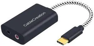 USB Type-C External Sound Card with 3.5mm Audio Jack, USB-C to Headset Microphone Adapter Compatible with MacBook Pro, iMac, iPad Pro 2020, iPhone 15/16, Galaxy S24 S23 S22 S21+ USB Type-C External Sound Card with 3.5mm Audio Jack, USB-C to Headset Microphone Adapter Compatible with MacBook Pro, iMac, iPad Pro 2020, iPhone 15/16, Galaxy S24 S23 S22 S21+