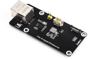 AJMRTC PCIe to Gigabit Ethernet Adapter for Raspberry Pi 5, PCIe RJ45 Network Expansion Board, Driver-Free Plug & Play, Supports Raspberry Pi OS, Powered via PCIe Cable AJMRTC PCIe to Gigabit Ethernet Adapter for Raspberry Pi 5, PCIe RJ45 Network Expansion Board, Driver-Free Plug & Play, Supports Raspberry Pi OS, Powered via PCIe Cable