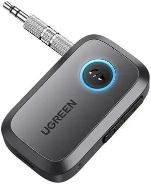 UGREEN Bluetooth 6.0 3.5mm AUX Audio Receiver with Noise Cancelling Mic, Wireless Car Aux Bluetooth Adapter for Vehicle Stereo Home Wired Speaker Amplifier, 15H Long Play Battery Life UGREEN Bluetooth 6.0 3.5mm AUX Audio Receiver with Noise Cancelling Mic, Wireless Car Aux Bluetooth Adapter for Vehicle Stereo Home Wired Speaker Amplifier, 15H Long Play Battery Life