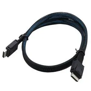 AJMRTC 40CM Oculink SFF-8611 4I to SFF-8611 4I Server Cable, Multi-Shield High Speed Hard Drive Wire for RAID Controller, NVMe SSD Array, Hard Disk Backplane, Data Center Storage Chassis AJMRTC 40CM Oculink SFF-8611 4I to SFF-8611 4I Server Cable, Multi-Shield High Speed Hard Drive Wire for RAID Controller, NVMe SSD Array, Hard Disk Backplane, Data Center Storage Chassis