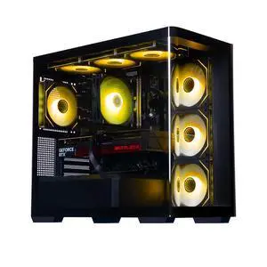 ICEWOLF Gaming Desktop, Ryzen 7 7800X3D, NVIDIA RTX5060Ti ,32GB DDR5 RAM, 1TB M.2 NVMe,Windows 11 home,B850M-E WIFI, ARGB Fans, AI Ready,650W Gold PSU, Prebuilt Gaming Pc,new computer
