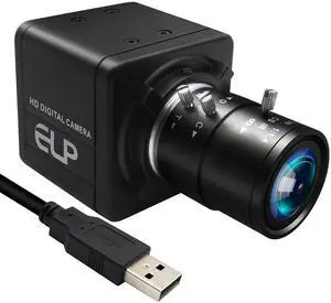 MMlove 1080P FHD USB Camera, 4X Optical Zoom Webcam with 2.8-12mm Manual Focus Lens, H.264 30fps Low Light Camera, Plug and Play for Windows/Mac/Linux/Android, Ideal for Video Conferencing,Streaming