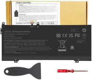 CP03X CPO3XL 929066-421 Battery for HP Spectre X360 Convertible 13-ae 13-ae000 13-ae0xx 13-ae013dx 13-ae012dx 13-ae011dx 13-ae014dx 13t-ae000 13-ae001ng HSTNN-LB8E CP03060XL 929072-855 13-ae049ng