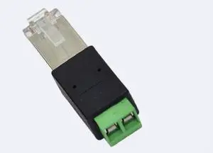 Taidacent 5 Pcs RJ45 to RS485 Converter - RJ45 Terminal Adapter - Crystal Head to Terminal (A Connects to PIN4, B Connects to PIN5) Taidacent 5 Pcs RJ45 to RS485 Converter - RJ45 Terminal Adapter - Crystal Head to Terminal (A Connects to PIN4, B Connects to PIN5)