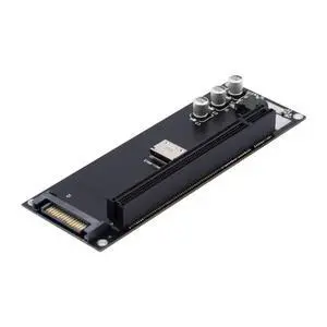 chenyang Oculink SFF-8611/8612 to PCI-E 4.0 16X PCI Express Expansion Card Adapter with Extra SATA Power for External Graphics Card & SSD
