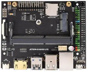 Waveshare Jetson Nano Lite Development Kit, Carrier Board Only, Compatible with Jetson Nano Module, 100mm x 80mm x 29mm, Mini ITX Motherboard