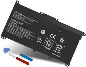 DMKAOLLK 41.04Wh HW03XL Battery for HP L97300-005, Replacement for HP Pavilion 15-EG 15-EH 17-CN 17-CP 15-eg0xxx 15t-eg000 15-eg0053cl 15-eh0050wm 17-cn0xxx HWO3XL HW03041XL