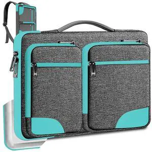 ZINZ Laptop Case 15 15.6 16 inches Sleeve Slim Briefcase Spill-Resistant Handbag for Most Popular 15" 15.6" 16" NotebooksG01BL02