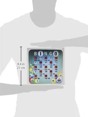 3dRose LLC 8 x 8 x 0.25 Inches Mouse Pad, Let s Play Bingo (mp_30660_1)