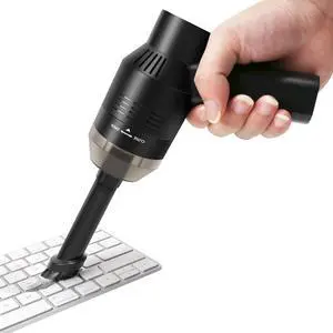 Honlibey Upgraded Mini Keyboard Vacuum - Tiny Cordless Computer Cleaner for Electronics, Laptop - USB Rechargeable Dust Kit for Desktop, PC, Sofa, Car, Pet House