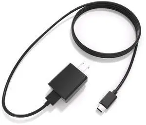UL Listed Charger for All Fire Tablets, Kindle Paperwhite, Scribe, Colorsoft, Oasis, E-Reader, Fire HD HDX,7 8 10 PlusKids Pro(Designed for Old and New Kindle Tablets)-6.6FT Micro-USB&USB-C Cable